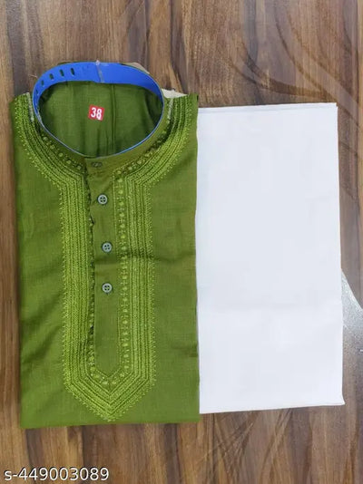 MENS COTTON KURTA PAZAMA