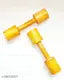 Wooden Dumbbells for PT | For Kids | For Warm Up Exercises | Premium wood Fixed Weight Dumbbell
