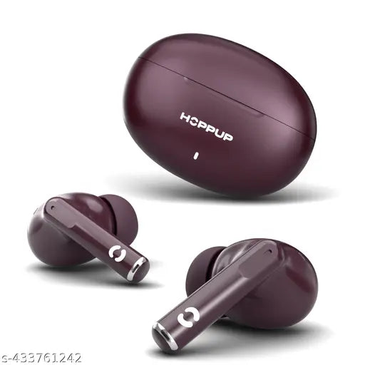 Hoppup AirDoze S40 Earbuds with 13MM Drivers, 40H Playtime, Rage Mode,ENC & Type-C Bluetooth Headset