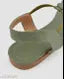 AA FASHION GREEN COLOR T-STRAP SANDALS FOR WOMEN UNDER 200 SANDALS FLATS FOR LADIES CASUAL FLATS DESIGNER FLATS WEDGES ETHNIC SLIDES CASUAL FOOTWEAR CROSS FLATS PRINTED FLATS SLIDES MULES SLIPPERS CHAPPAL EMBROIDERED CASUAL SLIDES MULES SANDALS FLATS