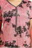 womens printed nighty - nightdress-maxi
