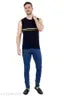 Summer Sando Standard Men's Vest | Men's Stripped Sando Vest | Navy Men's Gym "Vest"