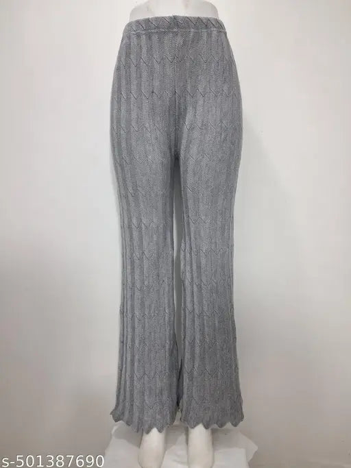Winter Woolen Plazo for Women | Cozy & Stylish Woolen Pants | Warm and Trendy Winter Wear | Comfortable Winter Bottomwear
