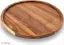 Wooden serving tray for breakfast lunch and dinner