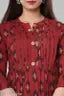 anata maroon pintext maternity kurti