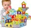 House Building Blocks with Windows, Block Game for Kids,Boys,Children (72+ PC)