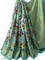 FLORAL PRINTED BLEND SAREE
