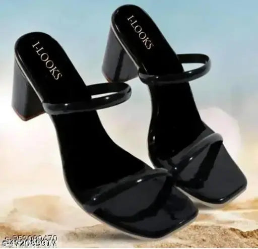 Patent Leather Flat Sandals