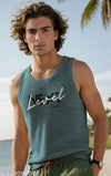 ORIGINAL CREATOR Men's Round Neck Trendy Sleeveless Pure Cotton Vest