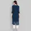 Women's Embroidered Georgette Straight Kurti