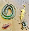 LIFE BETTER® Insect Toy Rubber Snake Lizard Gang Toy