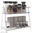 DEALKART Spice rack For Your Kitchen_Spices and Masala Rack 2 -Tier And 2 Layer Stainless Steel And Special Spice Rack-(Pack of One) (NHSP)
