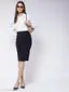 Black Formal Skirt for Women