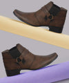Zavier Boots For Men (Brown , 10)