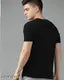 Round Neck Printed Polyester Tshirt For Men