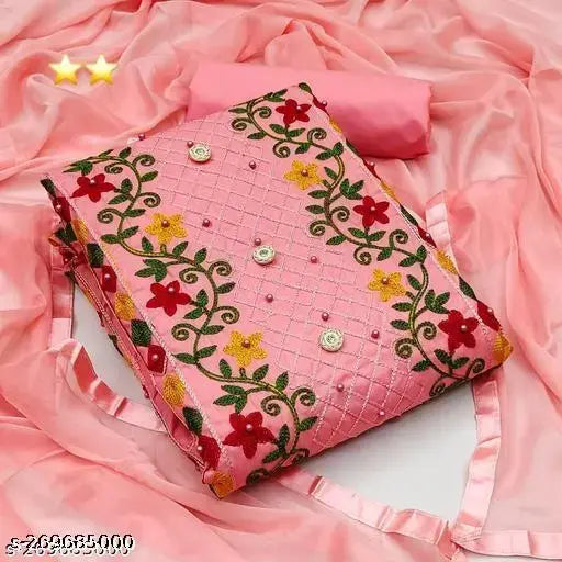 Women Trendy Cotton Suits & Dress Materials