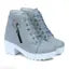 Meesho New Trendy Stylish Girl's Comfortable ,Lightweight, Fashionble ,Now Look ,Outdoor ,Ankle Length ,High heel, Walking, Chunky Boot ,Shoe For Women /Girl's/Ladies Boots For Women/Girl's Boots For Women.