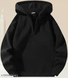 Else & What Plain Hoodies/Sweatshirt Fleece Hoodies for Running, Gym Warm Travel Hoodies for Men