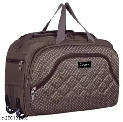 Duffel bag Polyester Lightweight 55 L Luggage Travel Duffel Bag for Men & Women (grey)