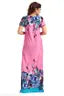WOMENS PRINTED NIGHTDRESS-NIGHTY -MAXI-NIGHTWEAR