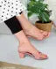 Transparant Women Heels Slipper | Women Block Heel Sandal | Sandal for Women | Casual Heel Sandal for Party | Women Slipper