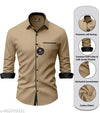 Men Regular Fit Solid Men Shirt