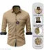 Men Regular Fit Solid Men Shirt