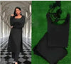 BLACK KURTI WITH PENT SET WOMEN