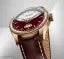 3D Glass Date Display Dial Leather Belt Analog Watch - for Men