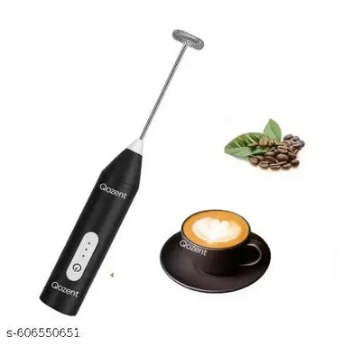 Electric Coffee Frother – Handheld Milk Frother for Lattes, Cappuccinos, Matcha & Hot Chocolate | Battery-Operated Foam Maker for Creamy Coffee Drinks, Milk, Protein Shakes & More
