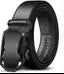 SHOPBREAK Black Formal & Casual Artificial Leather Auto Lock Belt