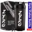 Zyro Gym Shakers For Protein Shake Gym Sipper Shaker Bottle For/BCAA/Leak-proof, BPA-Free Blender mixer Ball/Gym Bottle for Protein & Water bottle,Black, 750 ml Shaker