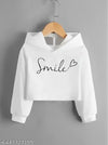 Smile Design Crop T shirt for Women with Hood. Perfect woman Crop Top for daily Wear! Great selection of casual womens Tshirt under 200 by Nomadees that fits your taste and budget.