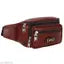 Impex Brown Waist Bag For Men and women