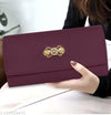 Women's and Girl's Synthetic PU-Leather Mobile Hand Clutch Handbag Handwallet Purses