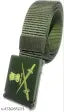 Green Indian army Belt NCC Belt CRPF Belt Uniform Belt for Boys Belt for Men