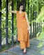 Women Rayon Mirror Work Kurta Plazzos Set