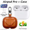Airpod Pro, White Airpod, TWS Headphone, Tws earphone, True Wireless Bluetooth Headphone, True Wireless Bluetooth Earphones with Light Brown Case, Compatible for all Smartphones