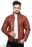 Winter Leather Look Jacket