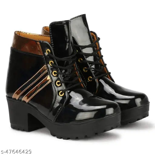 commander shoes Stylish boots for girls and women (803)