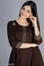 women casual embroidery kurta