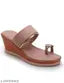 Afuzi Women Peach Wedges Sandal
