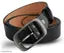 LOOPA Men Casual, Evening, Formal, Party Black Genuine Leather Belt