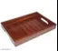 Wooden serving tray wood tray for serve like pizza biscuits cold drinks water