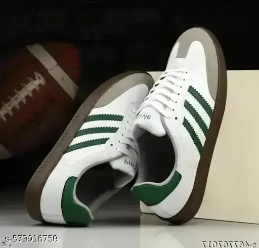 Modern Attractive Men Casual Shoes/ Stylish Sneakers for Men | Durable and Trendy Sneakers | Sporty and Casual Look | Classic White | Fashionable Footwear for Boys.