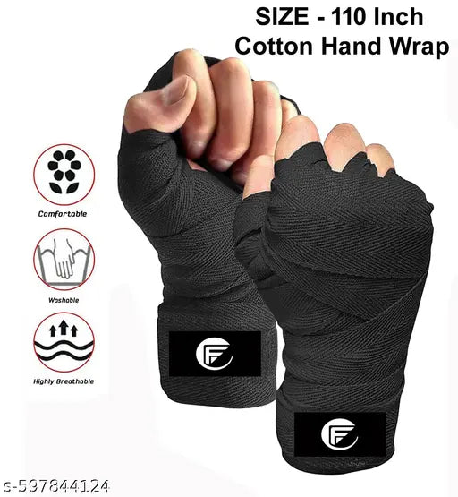 FELIDAE PROX Boxing Wrap for Men Hand Wrap for Boxing Punching Hand Wraps Wrist Supporter for Gym Boxing Bandage for MMA and Martial Arts (110 inch)