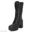 Fiia Women Stylish Boots For Outdoor Black