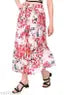 Women printed skirt long