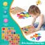 Wooden Alphabet Puzzles Numbers Count Board Blocks 3 Sets Game, Colorful ABC Lower Letters/Numbers/Shapes for Kids Toddlers Preschool Early Learning Educational Toys (Set of 3)