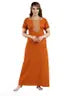 Fancy Embroidered Cotton Nighty Full Length | Night Wear| Sleep Wear For Women |Night Gown For Women Mustard